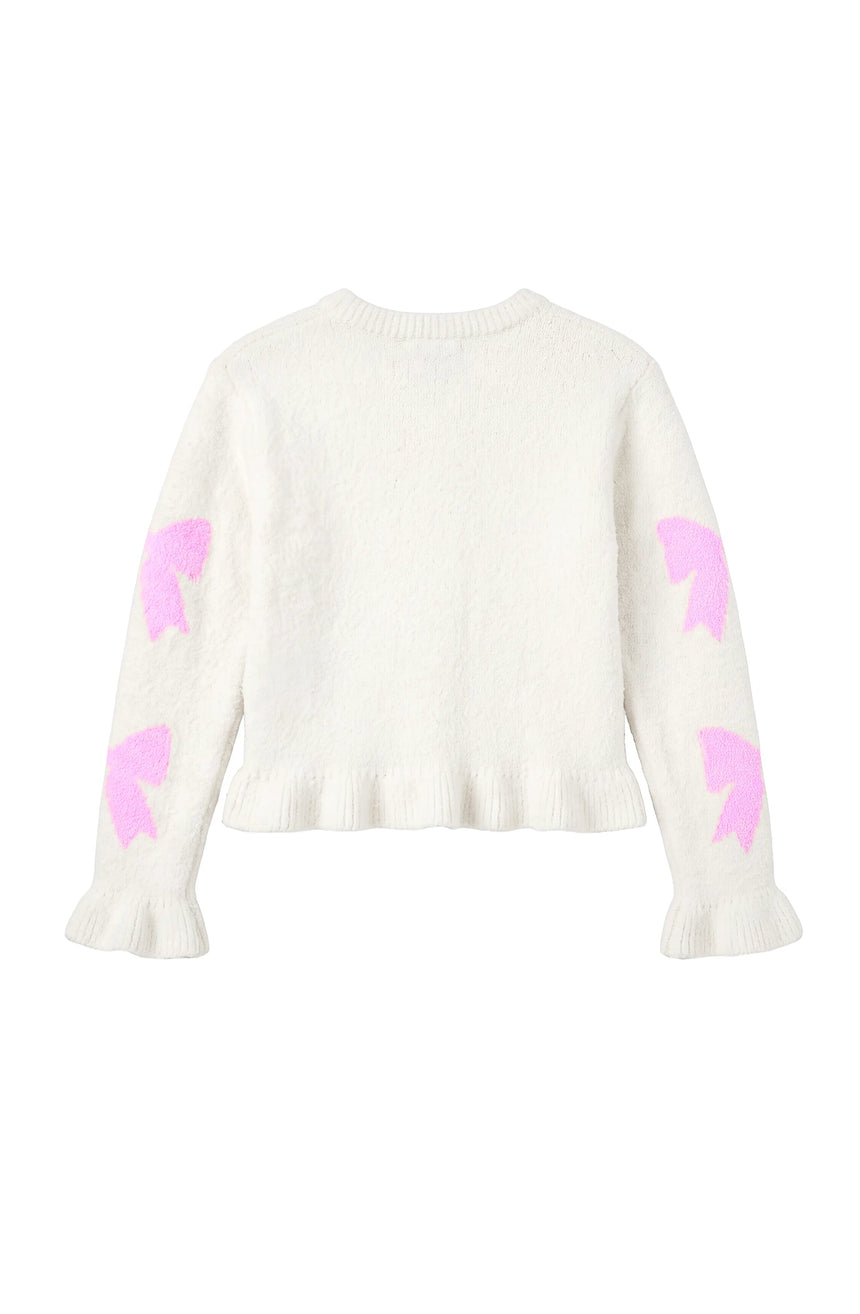 Ivory Cardigan Sweater - Cream
