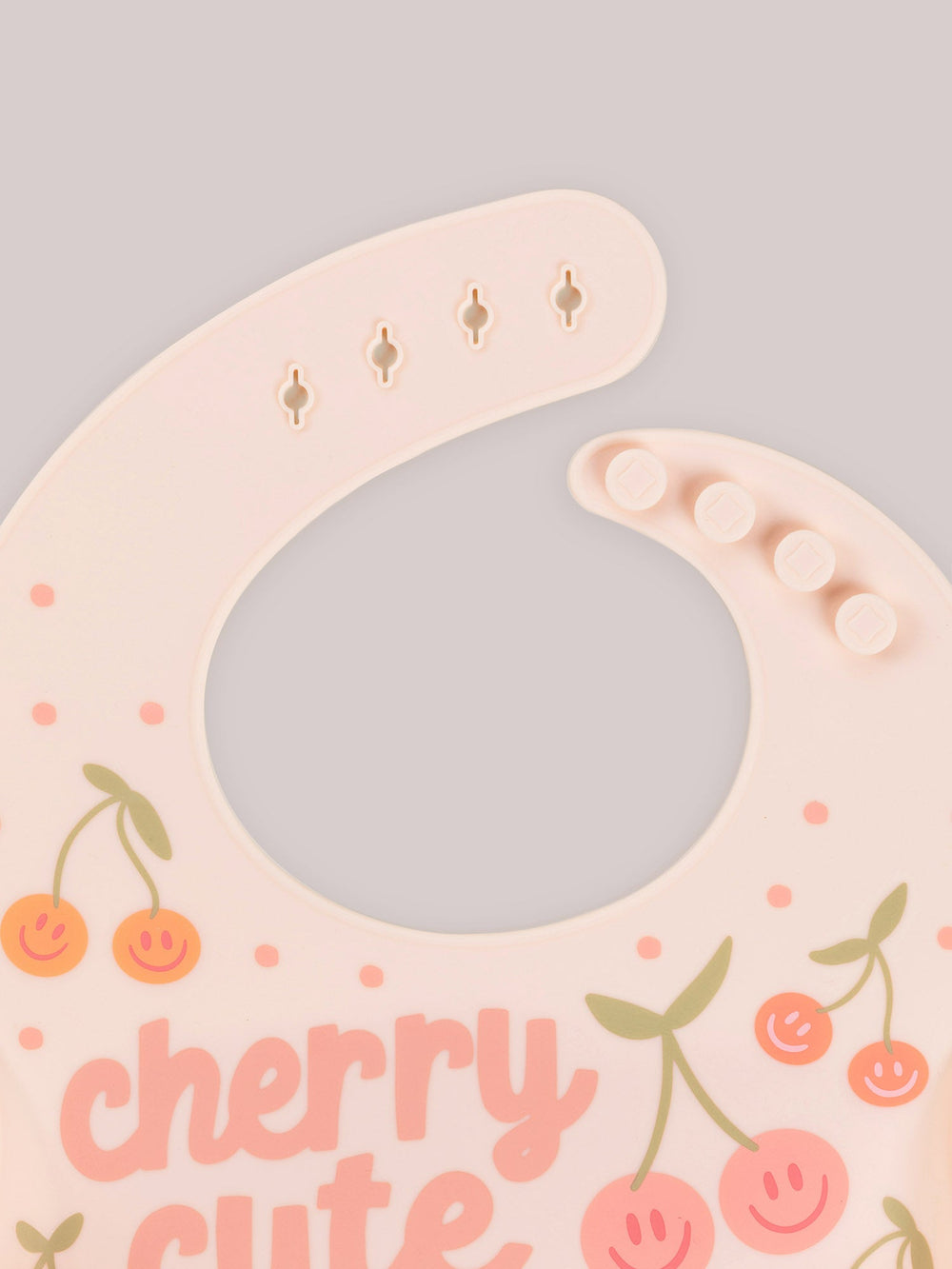 Silicone Bibs Cherry Cute by Doodle By Meg