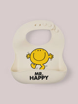 Silicone Bibs Mr. Happy
