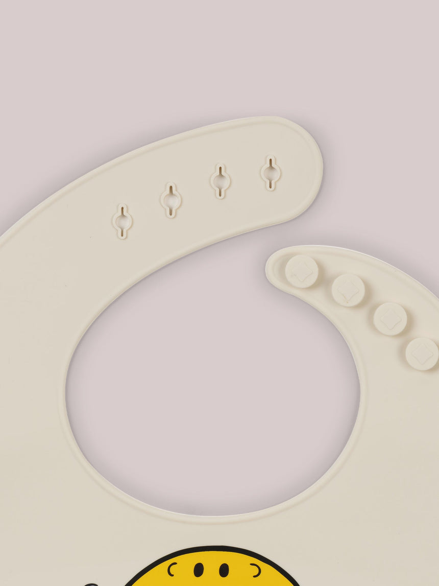 Silicone Bibs Mr. Happy