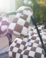 7AM Enfant Warmmuffs - Checker Berber