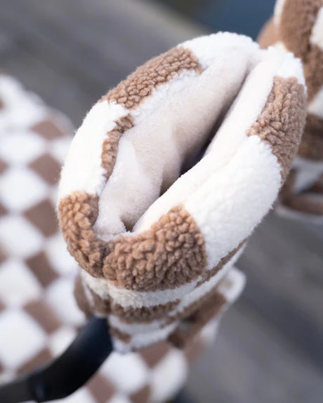 7AM Enfant Warmmuffs - Checker Berber