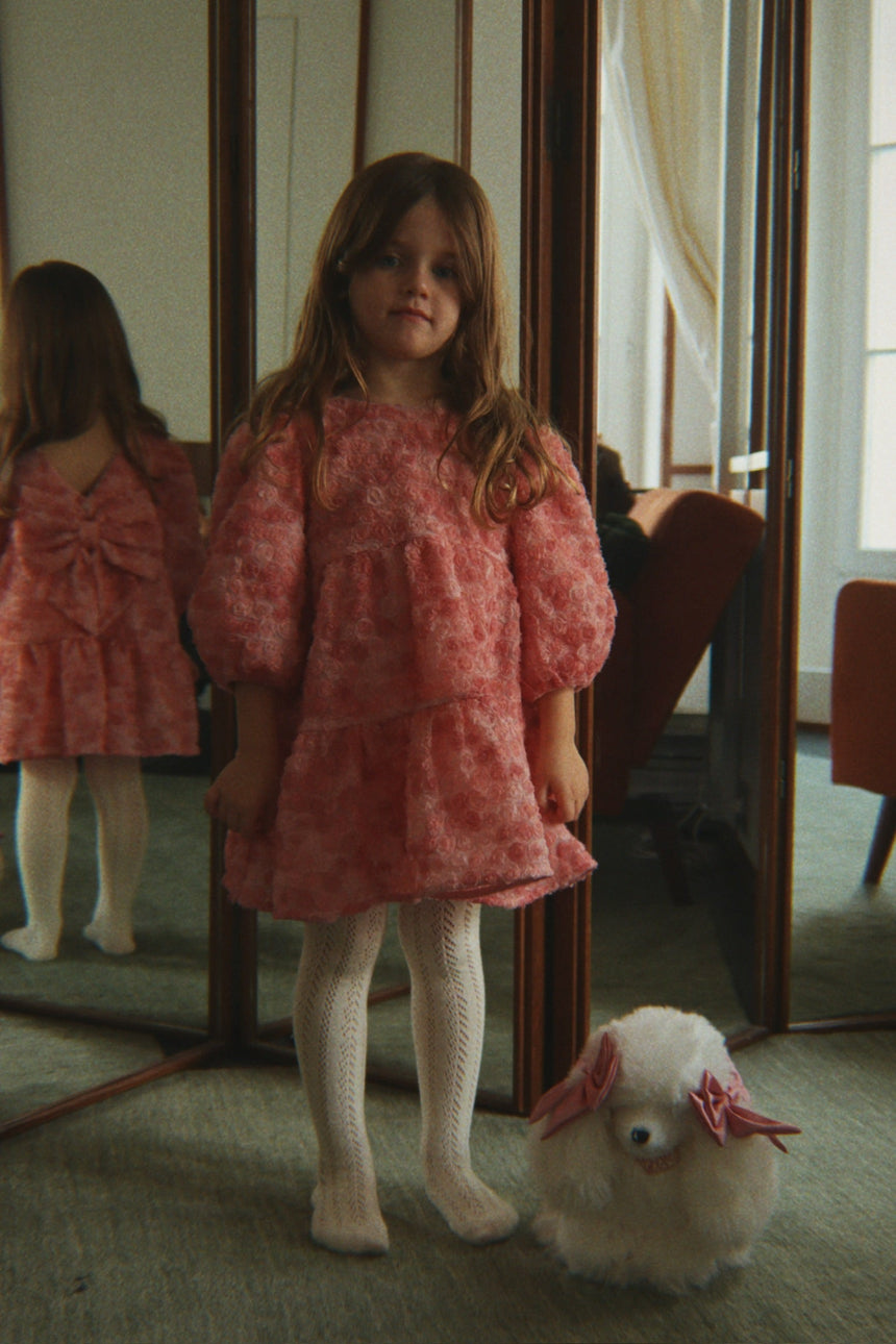 Konges Slojd Ally Long Sleeve Flower Dress
