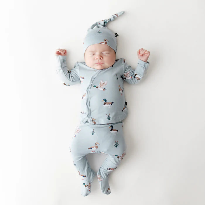 Kyte Baby Take Me Home Set with Cap in Mallard Duck