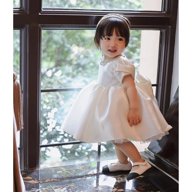 Babyhood Aurora Satin Princess Dress