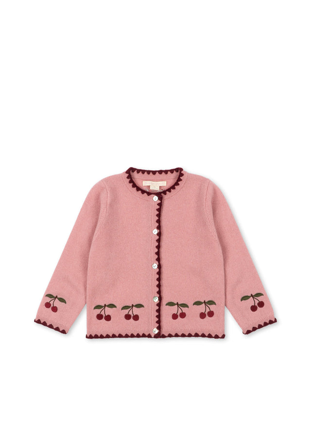 Konges Slojd Collette Cardigan - Pale Blush - Princess and the Pea Boutique