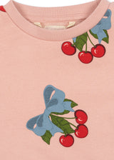 Konges Slojd Loupy Lou Sweatshirt - Amarena Rose - Princess and the Pea Boutique