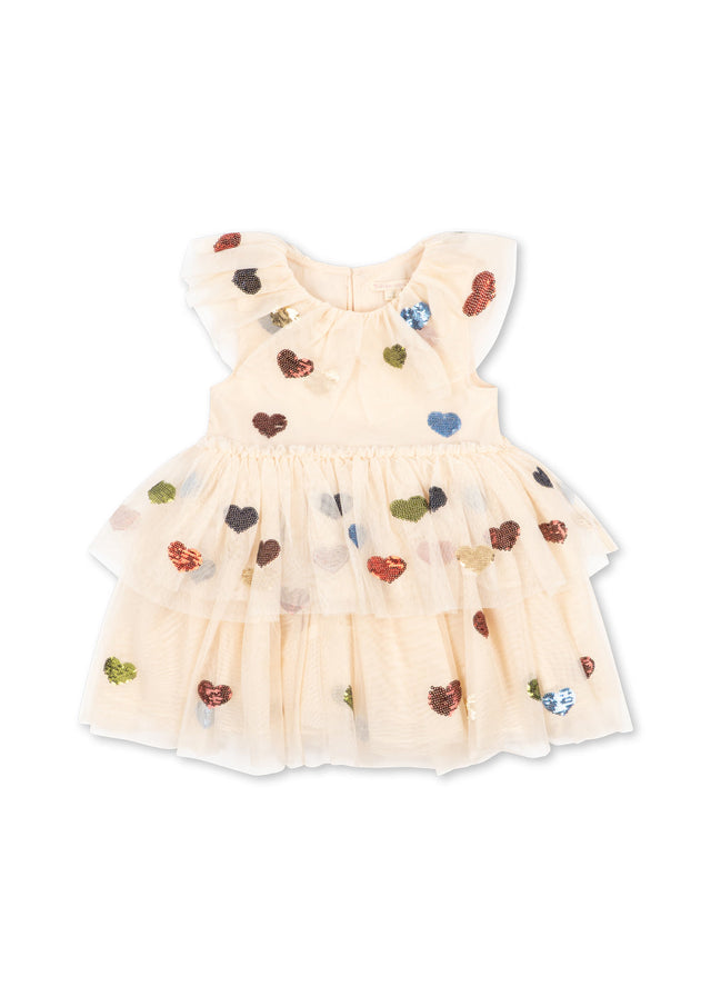 Konges Slojd Yvonne Fairy Dress - Coeur Dolce Sequin - Princess and the Pea Boutique