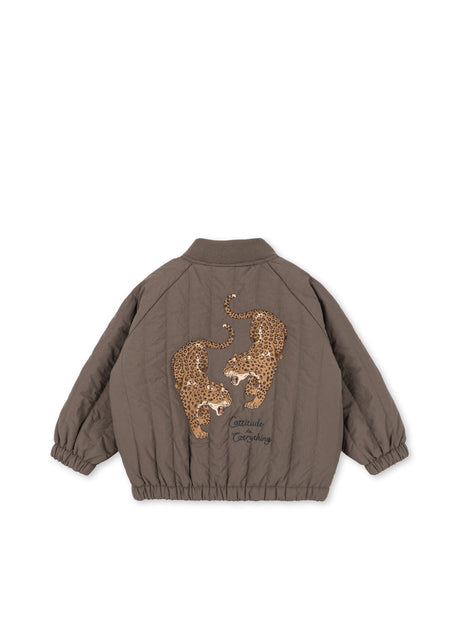 Konges Slojd Juno Bomber Jacket - Walnut - Princess and the Pea Boutique