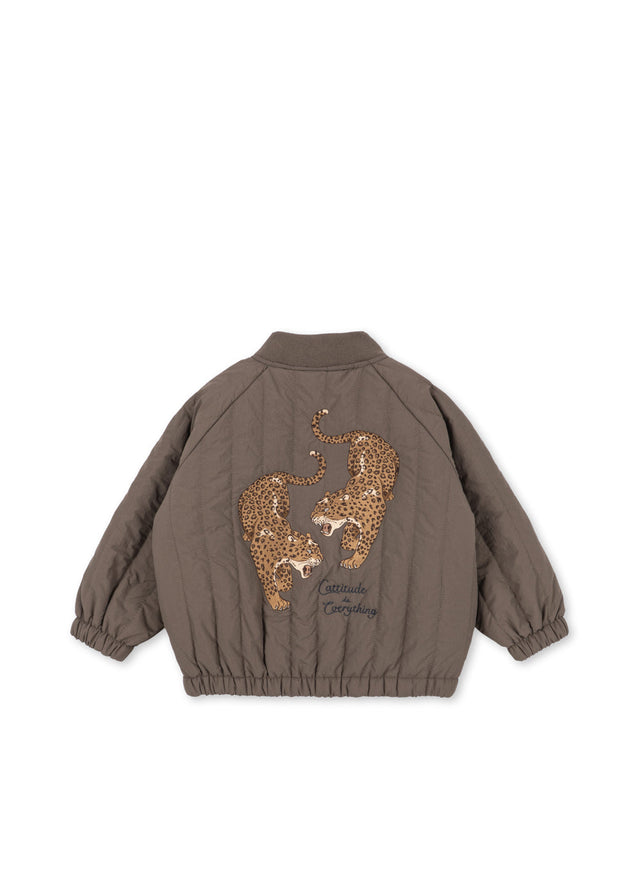 Konges Slojd Juno Bomber Jacket - Walnut - Princess and the Pea Boutique