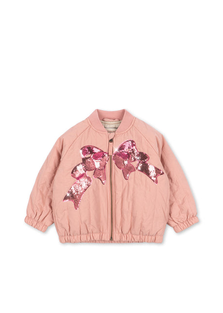 Konges Slojd Juno Sequin Bomber Jacket - Rosette - Princess and the Pea Boutique