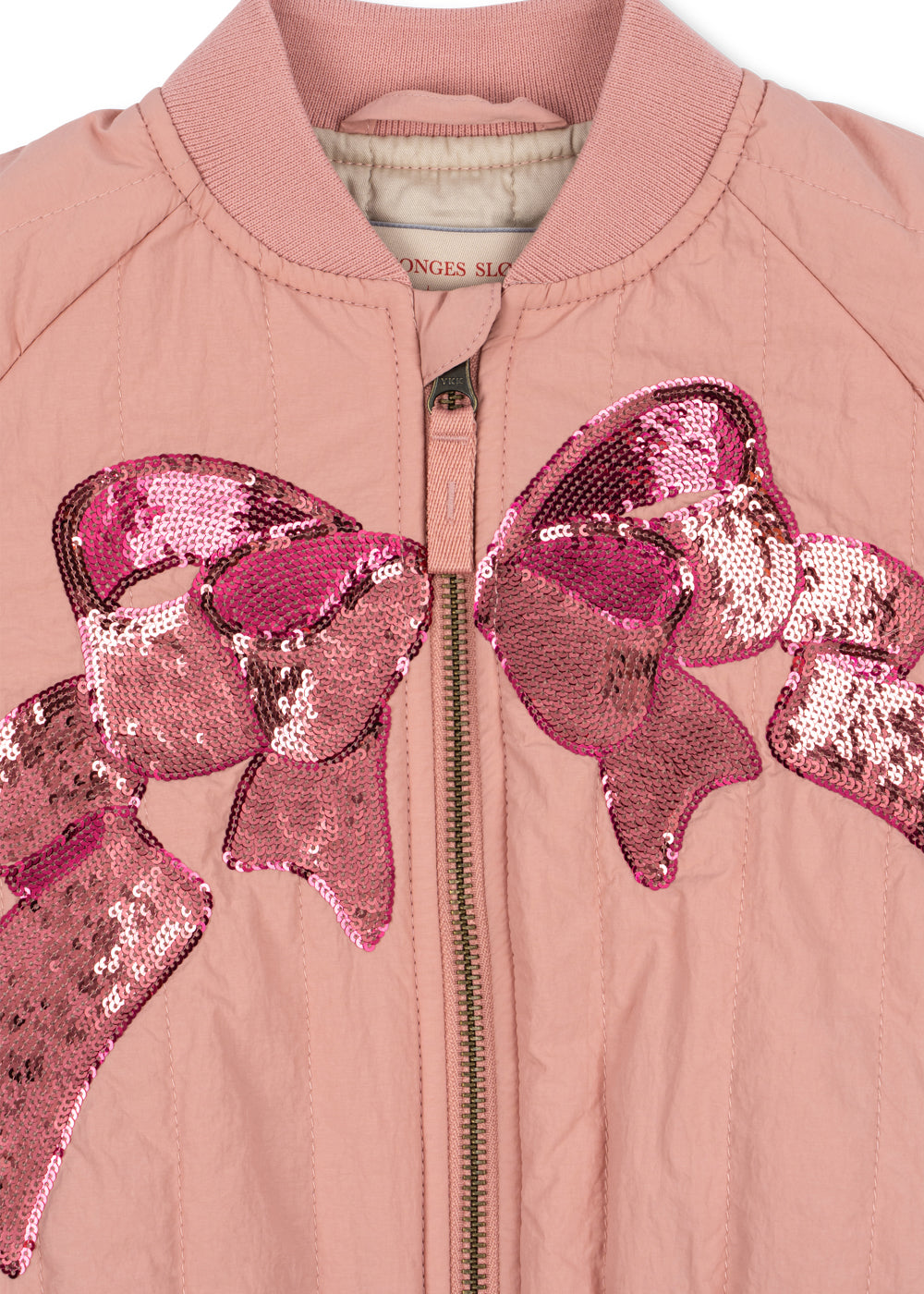 Konges Slojd Juno Sequin Bomber Jacket - Rosette - Princess and the Pea Boutique
