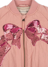 Konges Slojd Juno Sequin Bomber Jacket - Rosette - Princess and the Pea Boutique