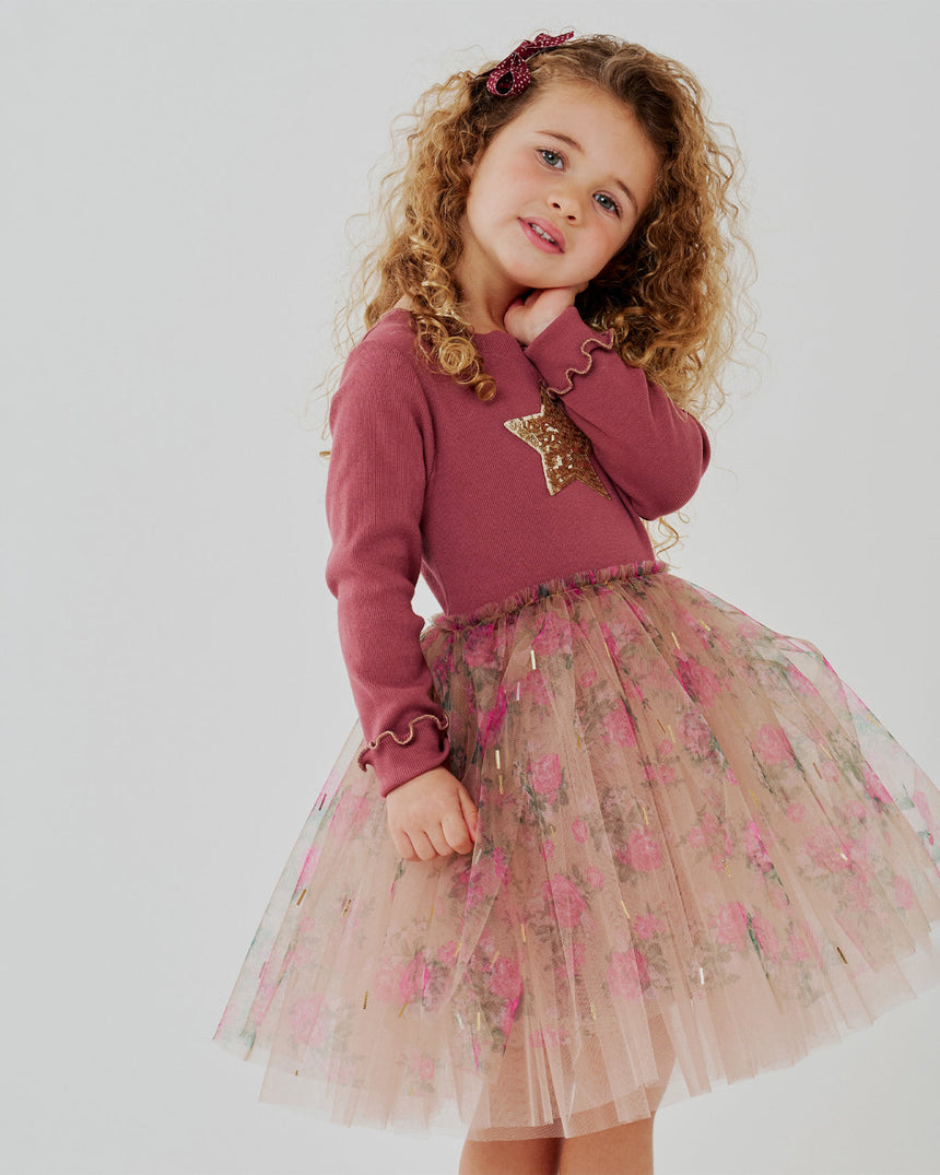 Petite Hailey Rose Star Tutu