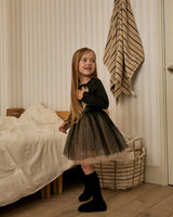 Petite Hailey Quincy Bow Tutu - Black