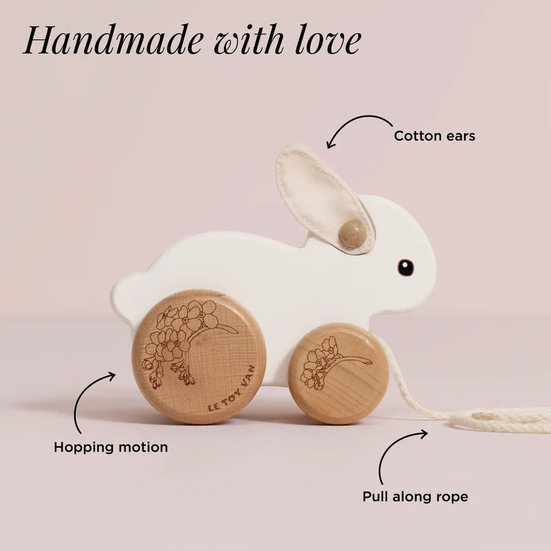 Le Toy Van Pull Along Rabbit - Princess and the Pea Boutique