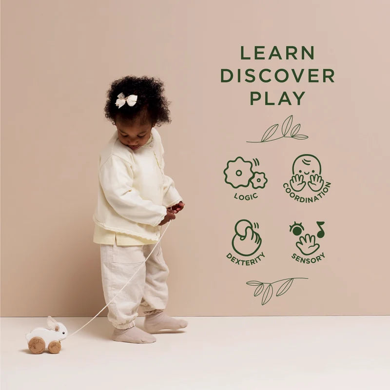Le Toy Van Pull Along Rabbit - Princess and the Pea Boutique