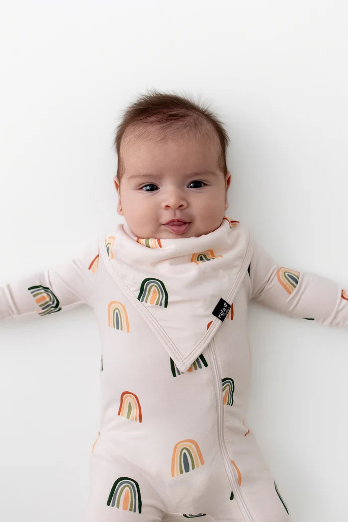 Kyte Baby Bib in Retro Rainbow - Princess and the Pea Boutique