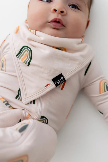 Kyte Baby Bib in Retro Rainbow - Princess and the Pea Boutique