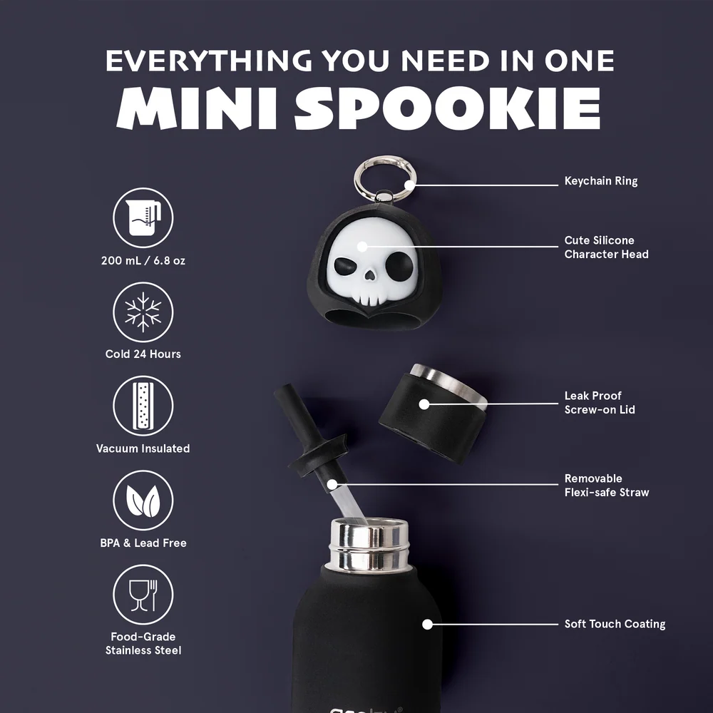 Asobu Mini Skeleton Spookie Bottle
