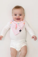 Kyte Baby Bib in Sakura Ice Cream