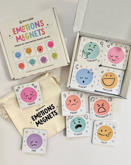 Emotions Magnets - Soft Foam Magnets (20pc set)