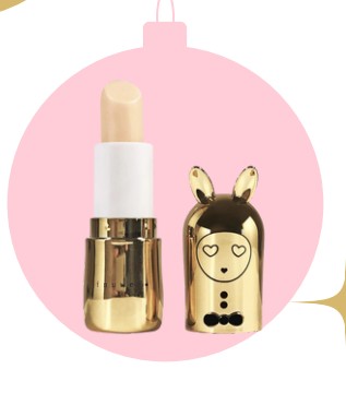Inuwet Lip Balm Nail Polish Duo -Pink Gold