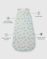 Loulou Lollipop Baby Sleep Sack TENCEL™ 1.0 TOG - Ice Hockey