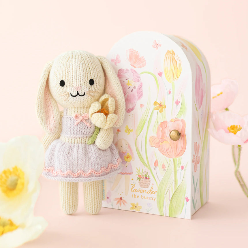 cuddle + kind Tiny Lavender the bunny
