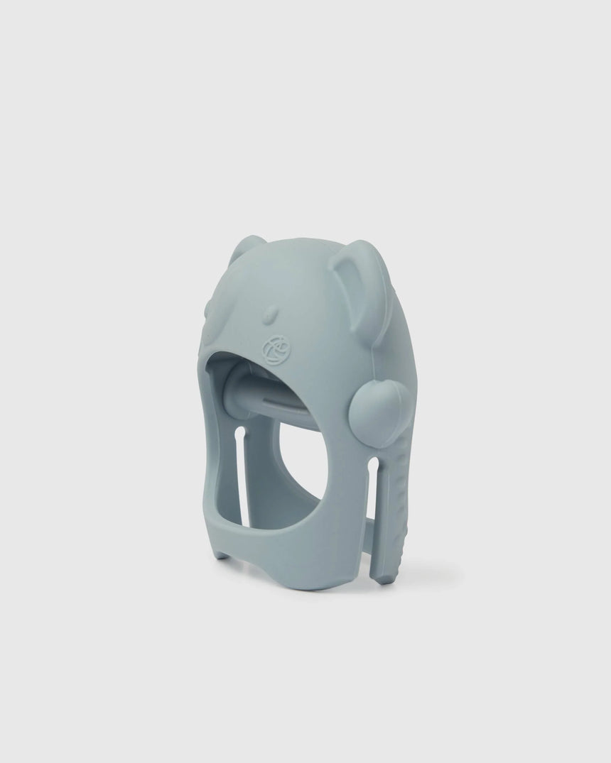 Loulou Lollipop Teething Mitt - Elephant