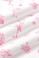 Kyte Baby Twirl Bodysuit Dress in Toile Ballet
