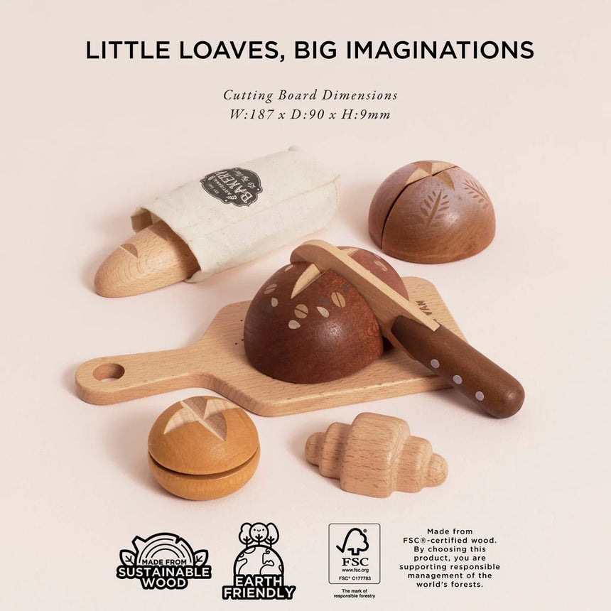 Le Toy Van Artisan Bread and Knife Set