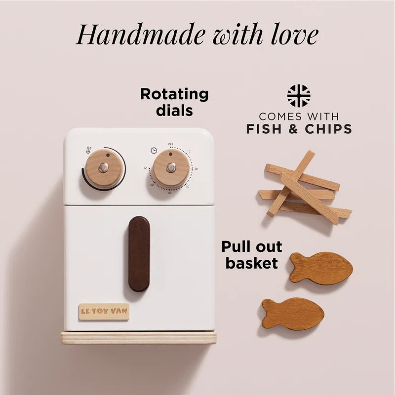 Le Toy Van Wooden Air Fryer Set