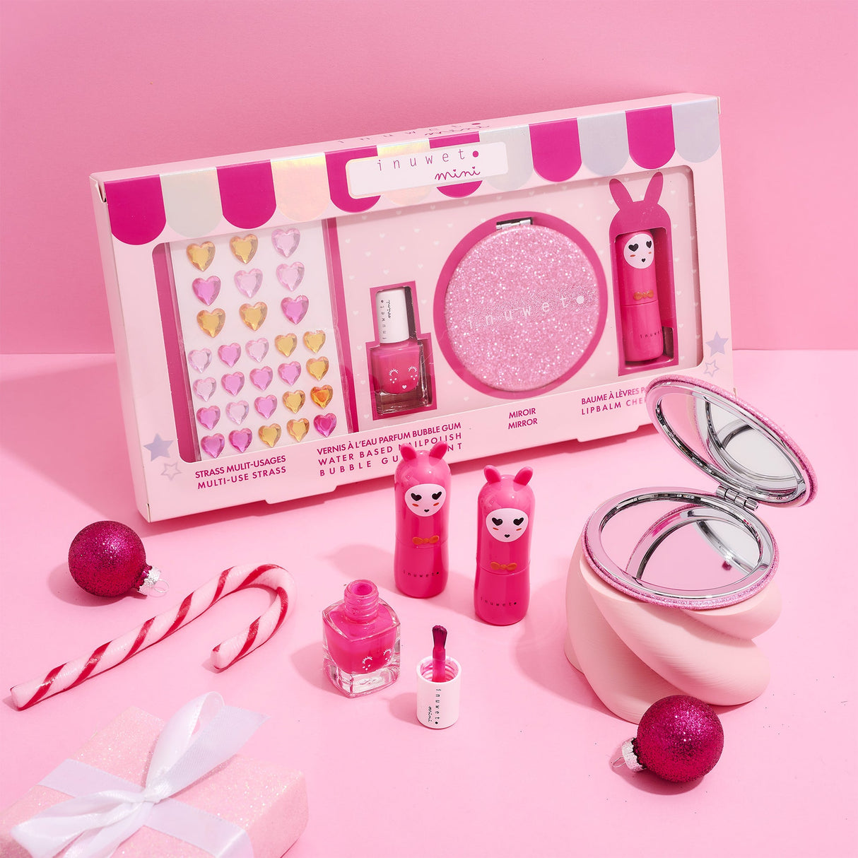 Inuwet Mini Pink Glitter Box