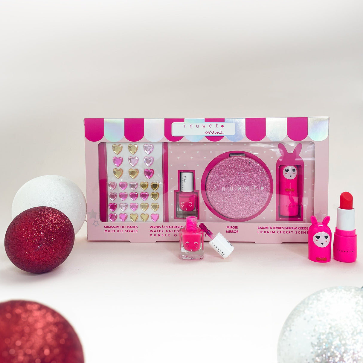 Inuwet Mini Pink Glitter Box