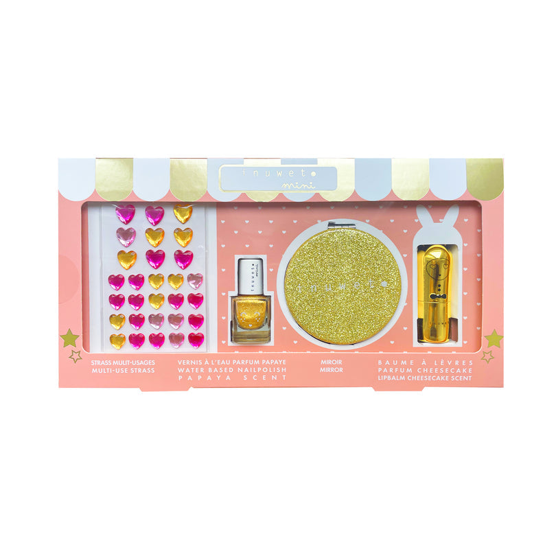 Inuwet Mini Gold Glitter Box
