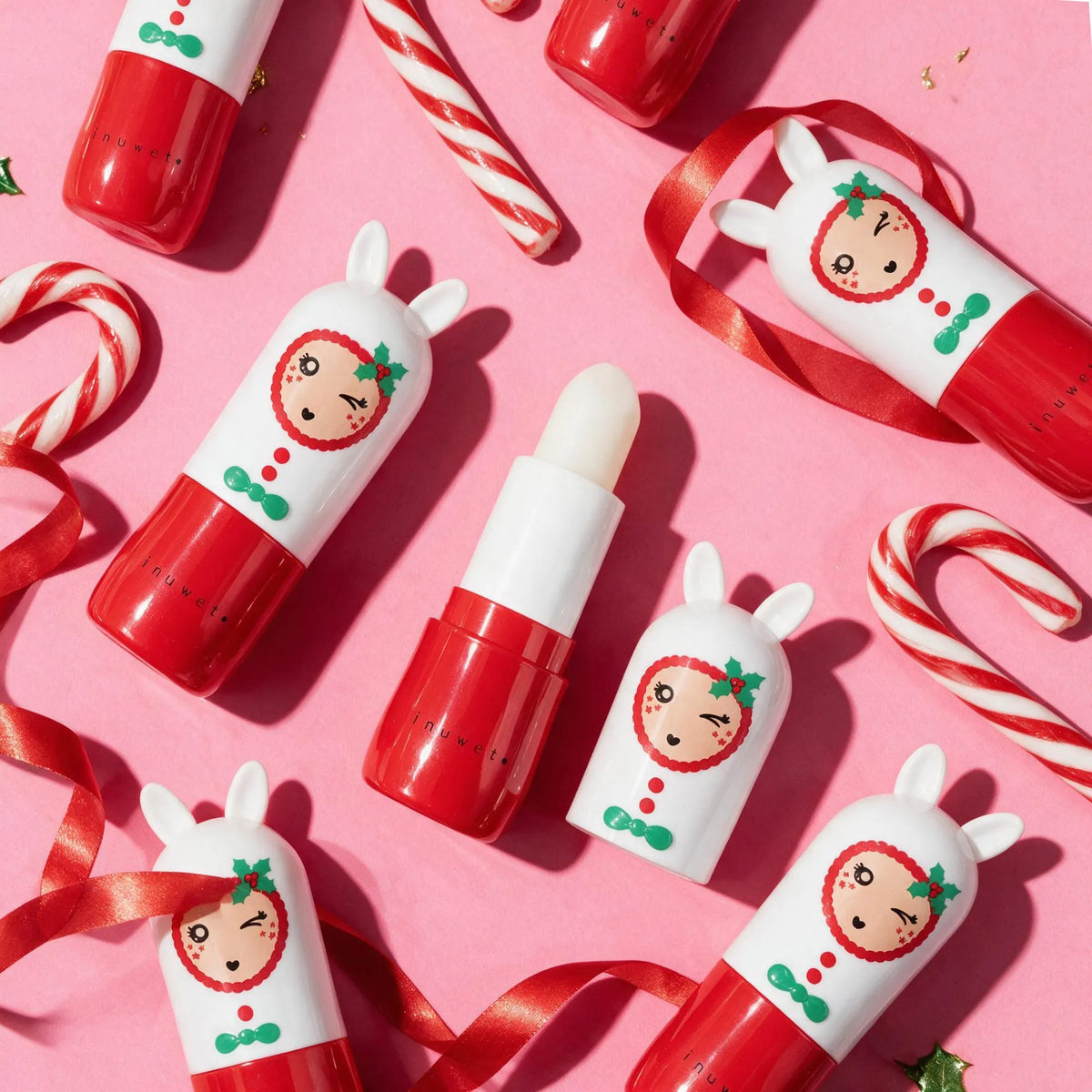 Inuwet Christmas Elf Lip Balm – Peach - Princess and the Pea Boutique