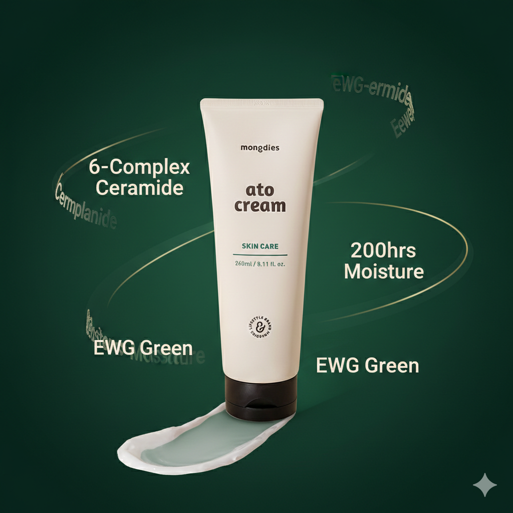 Mongdies Baby Ato Cream 240ml