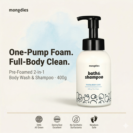 Mongdies Foaming Bath & Shampoo