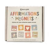 Affirmations Magnets - Soft Foam Magnetic Set - Princess and the Pea Boutique