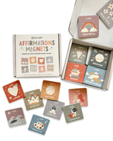 Affirmations Magnets - Soft Foam Magnetic Set - Princess and the Pea Boutique