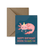 Alotl Fun Birthday Card - Princess and the Pea Boutique