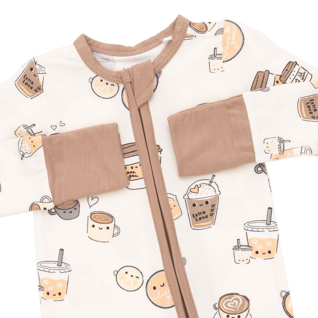 Angel Dear Convertible Romper - Love You A Latte - Princess and the Pea Boutique