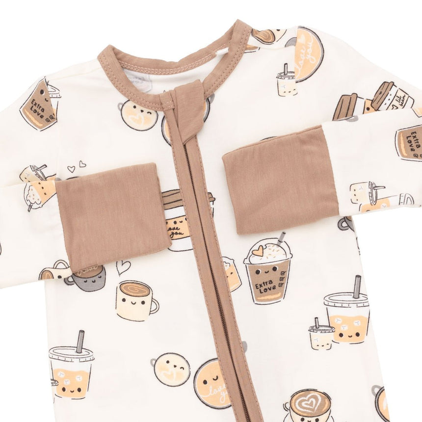 Angel Dear Convertible Romper - Love You A Latte - Princess and the Pea Boutique