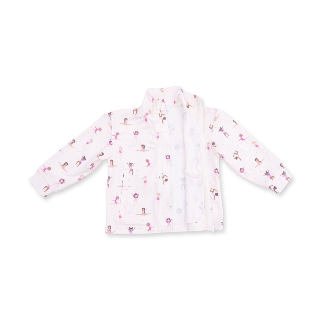 Angel Dear Mock Neck Active Jacket - Tiny Tumblers - Princess and the Pea Boutique