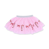 Angel Dear Tutu Skirt with Bike Shorts - Candy Canes - Princess and the Pea Boutique