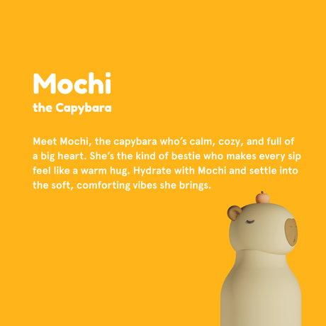 Asobu Capybara Bestie Bottle - Princess and the Pea Boutique