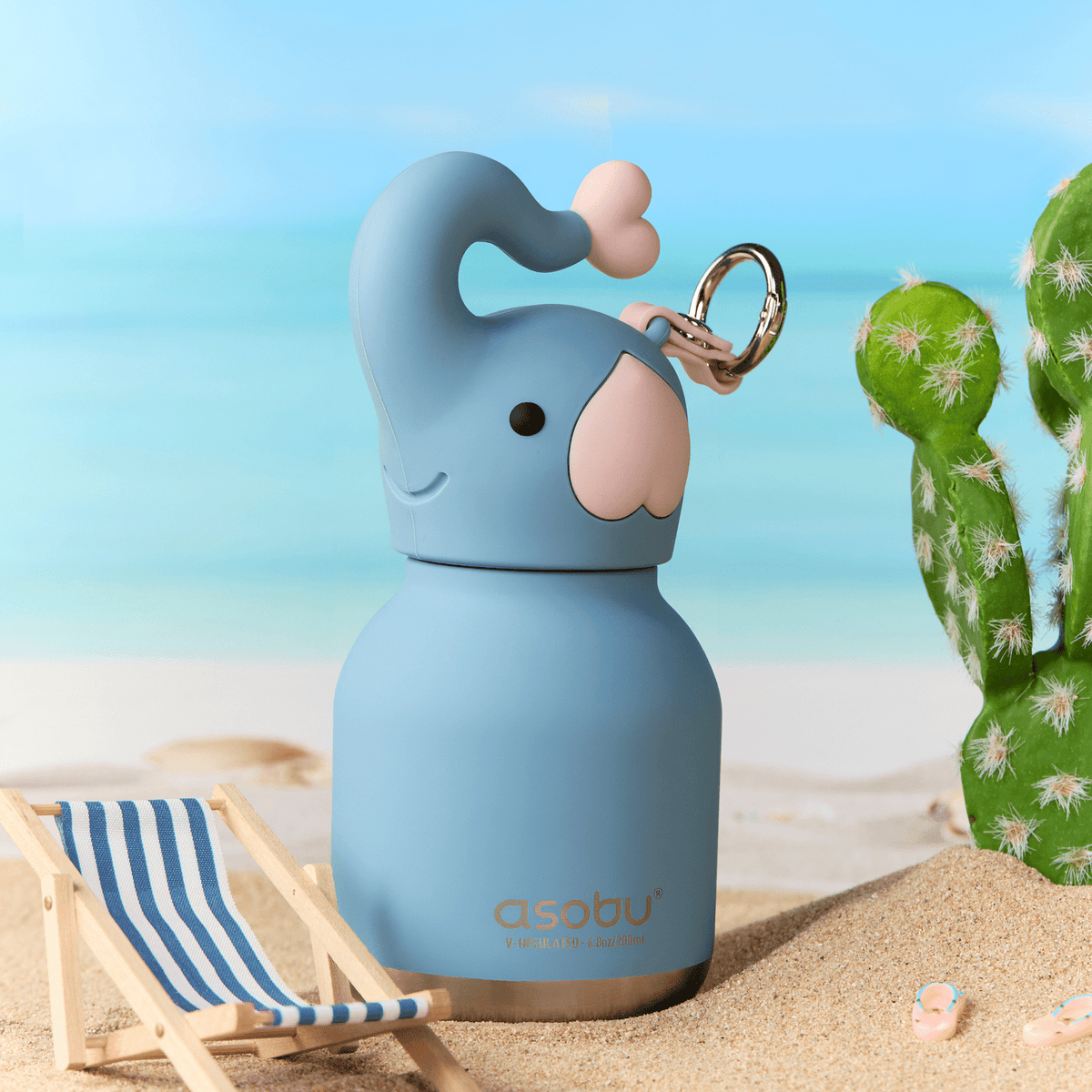 Asobu Mini Elephant Bestie Bottle - Princess and the Pea Boutique