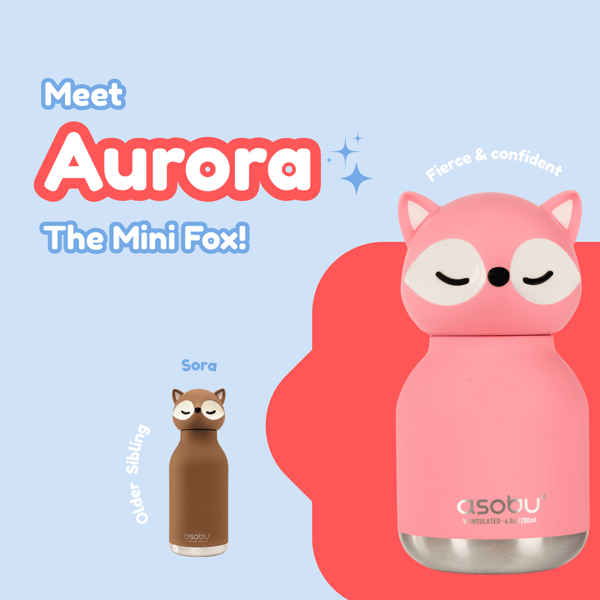 Asobu Mini Fox Bestie Bottle - Princess and the Pea Boutique