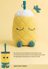 Asobu Pip the Pineapple Fuzzie - Princess and the Pea Boutique